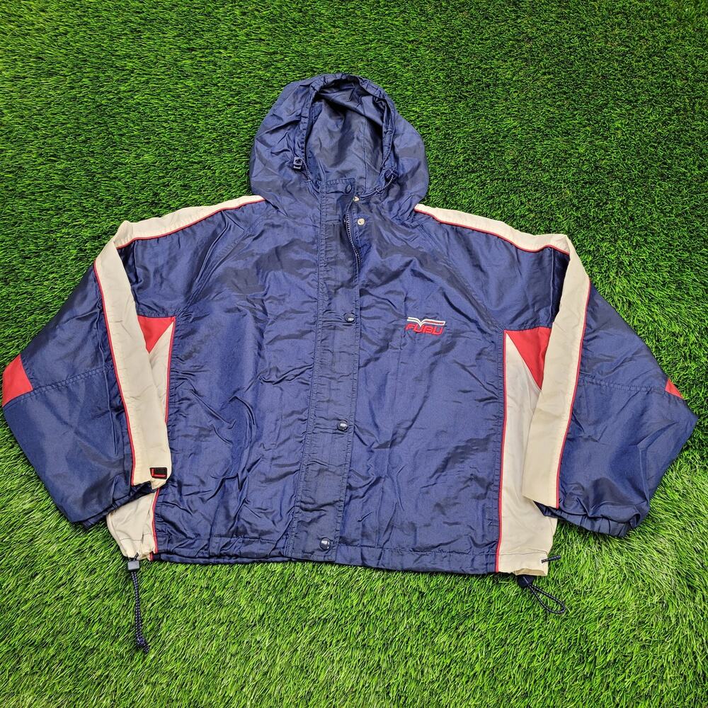 Vintage FUBU Sports Jacket Womens XL/2XL 26x22 Baggy